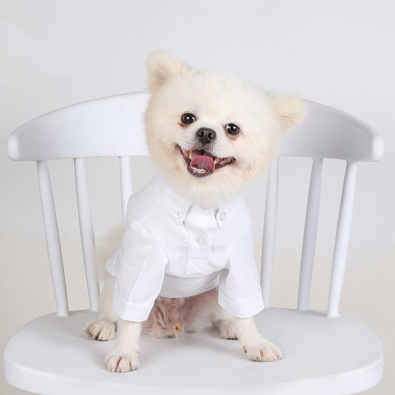Summer Dog Clothing - Spring and Autumn Pet Bottoming Shirts