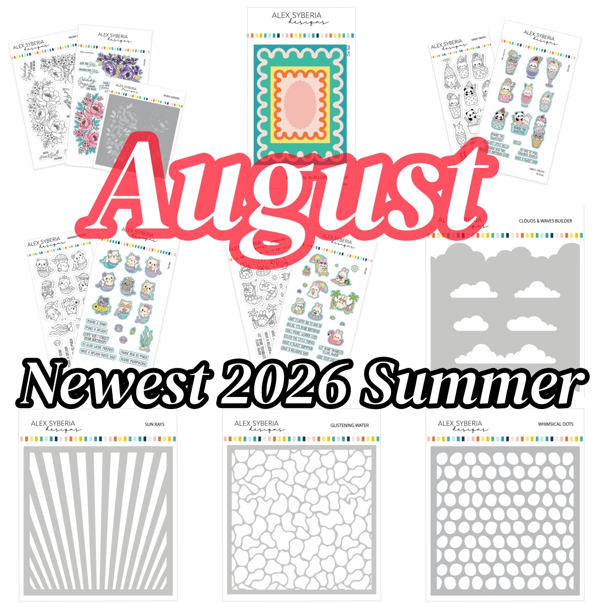 Summer Rays Clothing - August 2026 Sun Rays Mermaid Kitties