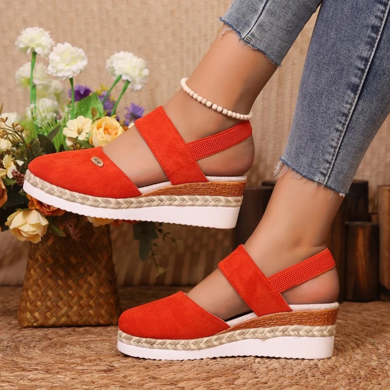 Espadrille Sandal Women - Women Closed Toe Wedge Sandals Women