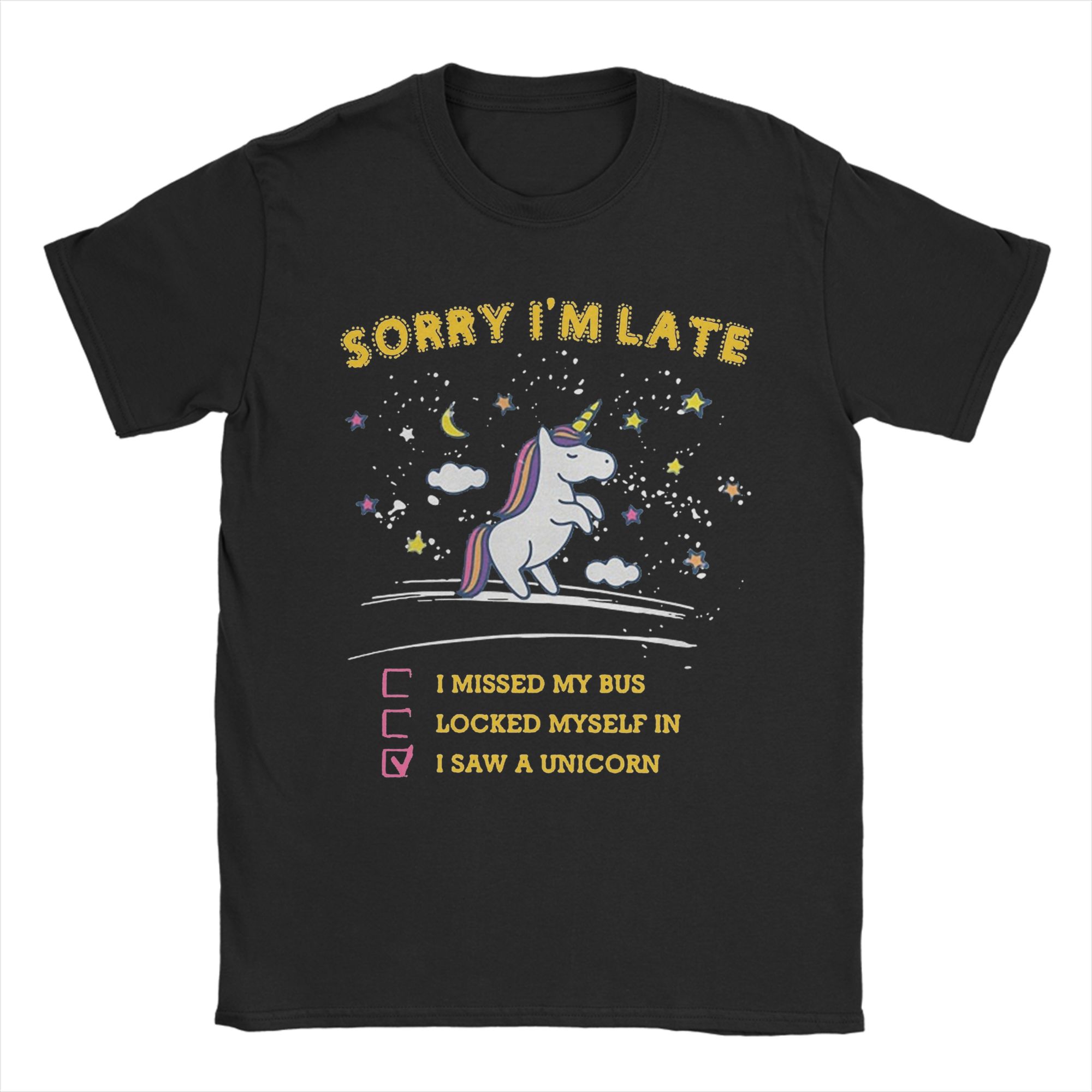 Summer Clothing Ideas - Men Sorry I'm Late I Saw