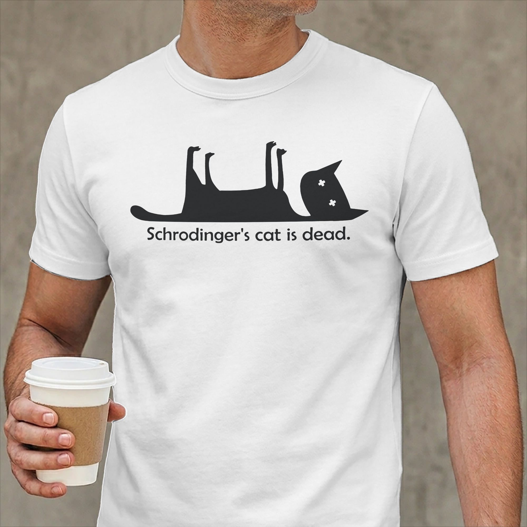 Schrodinger's Cat is Dead T-Sh - Summer Clothing Ideas 评论和价格