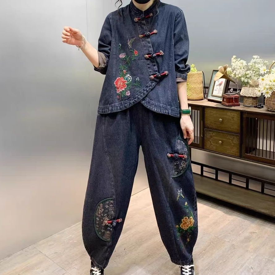 Vintage Button Loose Embroider - Summer Clothing Bundle 评论和价格