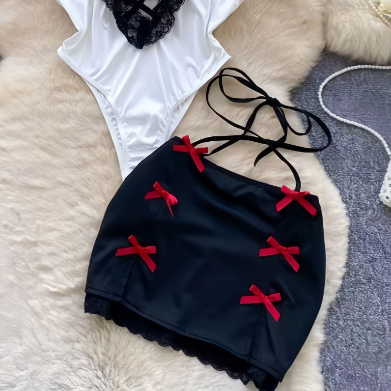 Women 2 Piece Sets Hollow Back - Summer Clothing Bundle 评论和价格