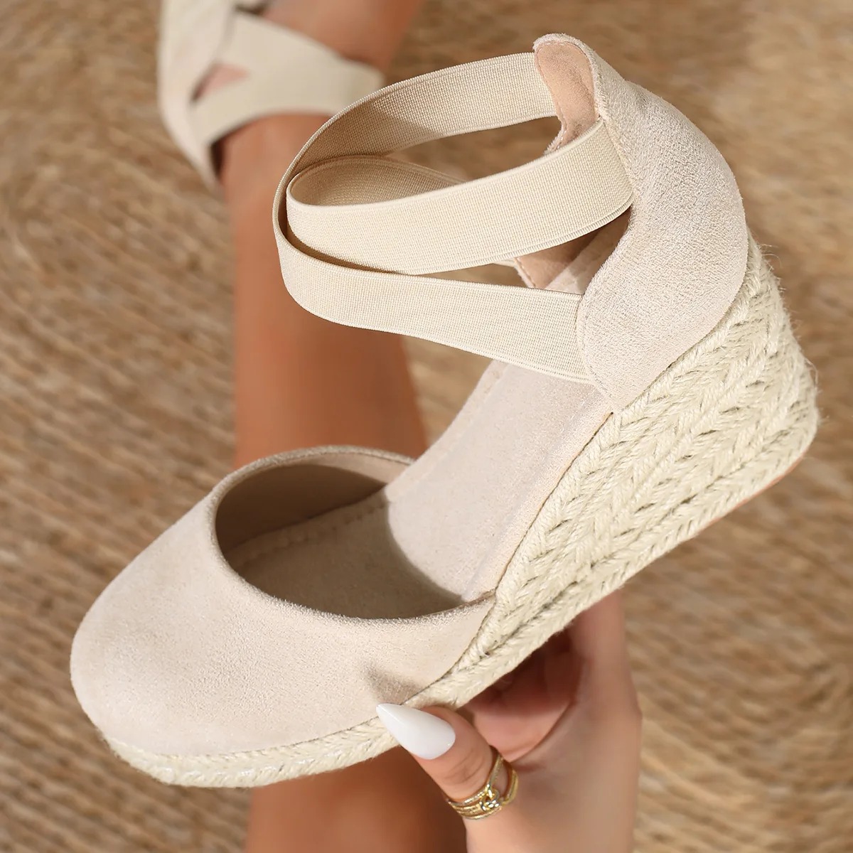 Cover Toe Women's Espadrille W - Espadrille Sandal Women 评论和价格