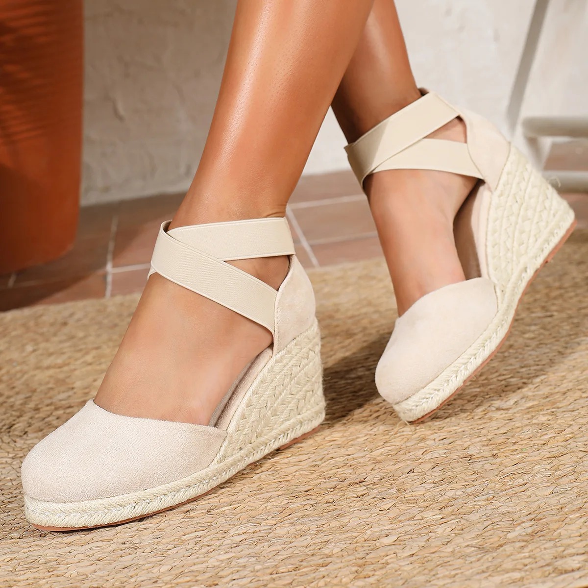 Cover Toe Women's Espadrille W - Espadrille Sandal Women 评论和价格