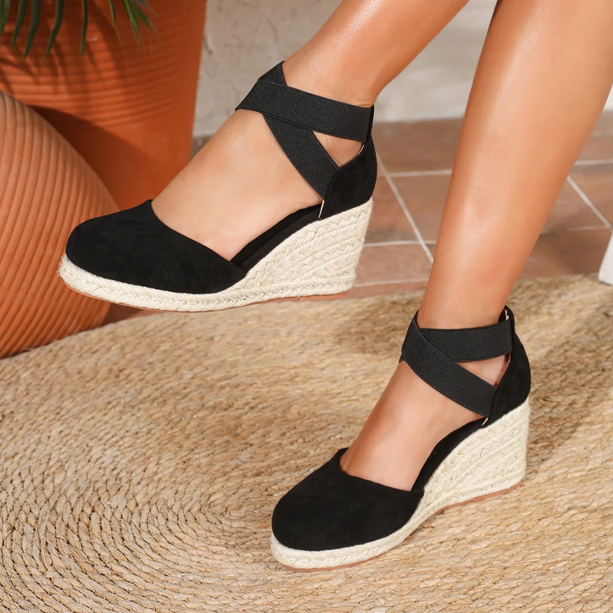 Cover Toe Women's Espadrille W - Espadrille Sandal Women 评论和价格