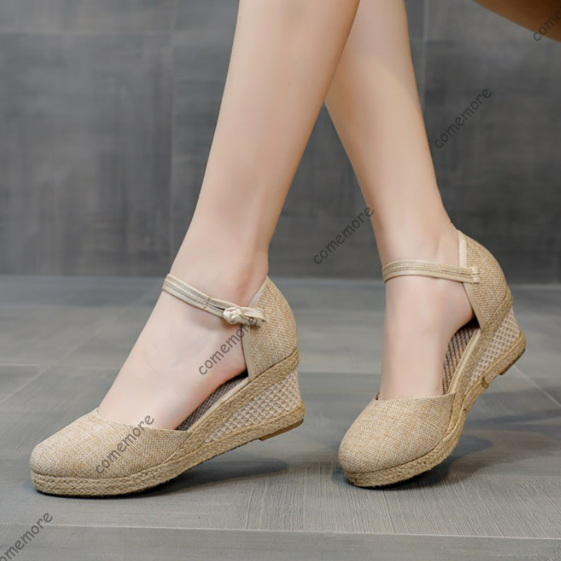 Comemore Sandals High Heel Sum - Espadrille Sandal Women 评论和价格