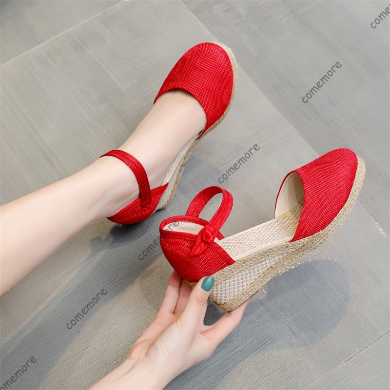 Comemore Sandals High Heel Sum - Espadrille Sandal Women 评论和价格