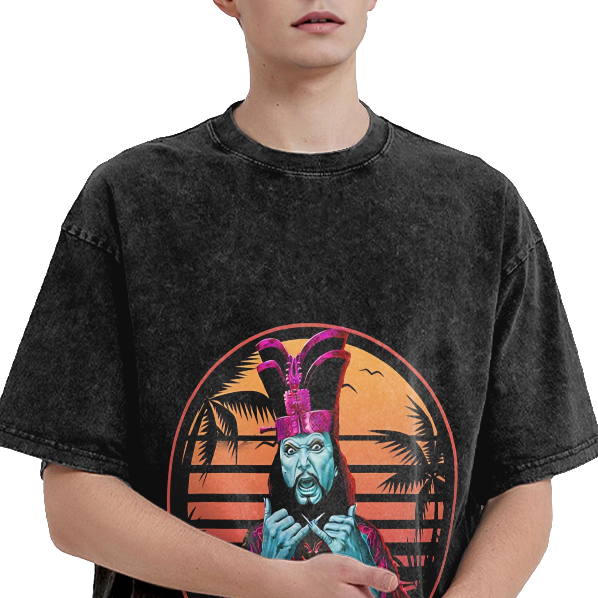 Mens T Shirt Lo Pan Washed T-S - Summer Clothing Ideas 评论和价格