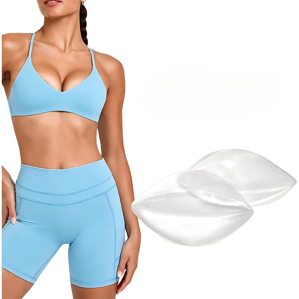 Adhesive Silicone Bra Inserts  - Bikini Set Push Up 评论和价格
