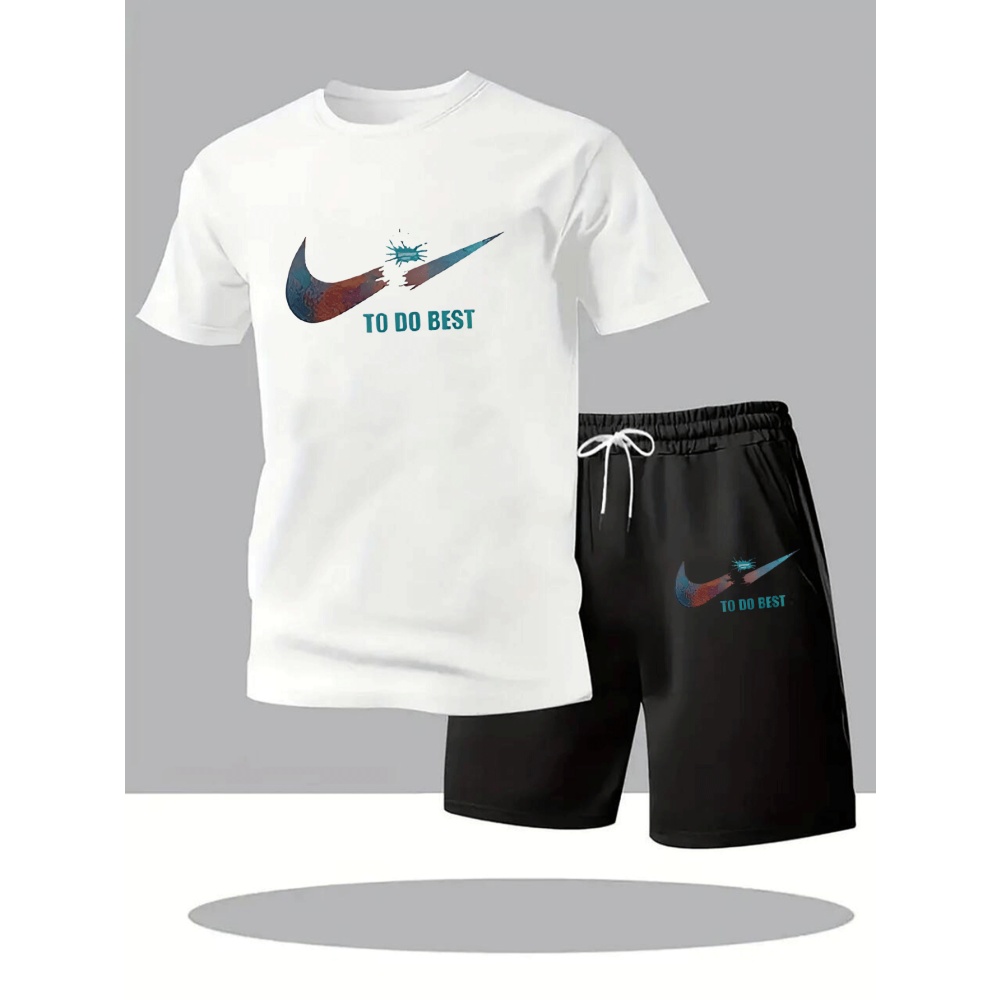 New Summer Sportswear Men's Su - Summer Gym Clothing 评论和价格