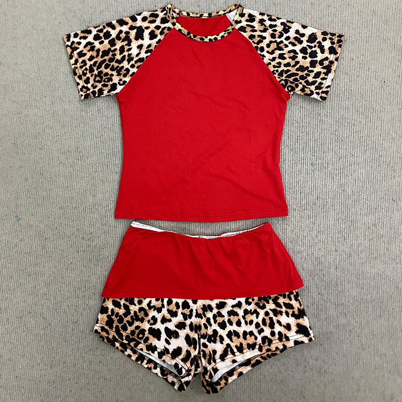 Summer New American Retro Leop - Summer Clothing Bundle 评论和价格