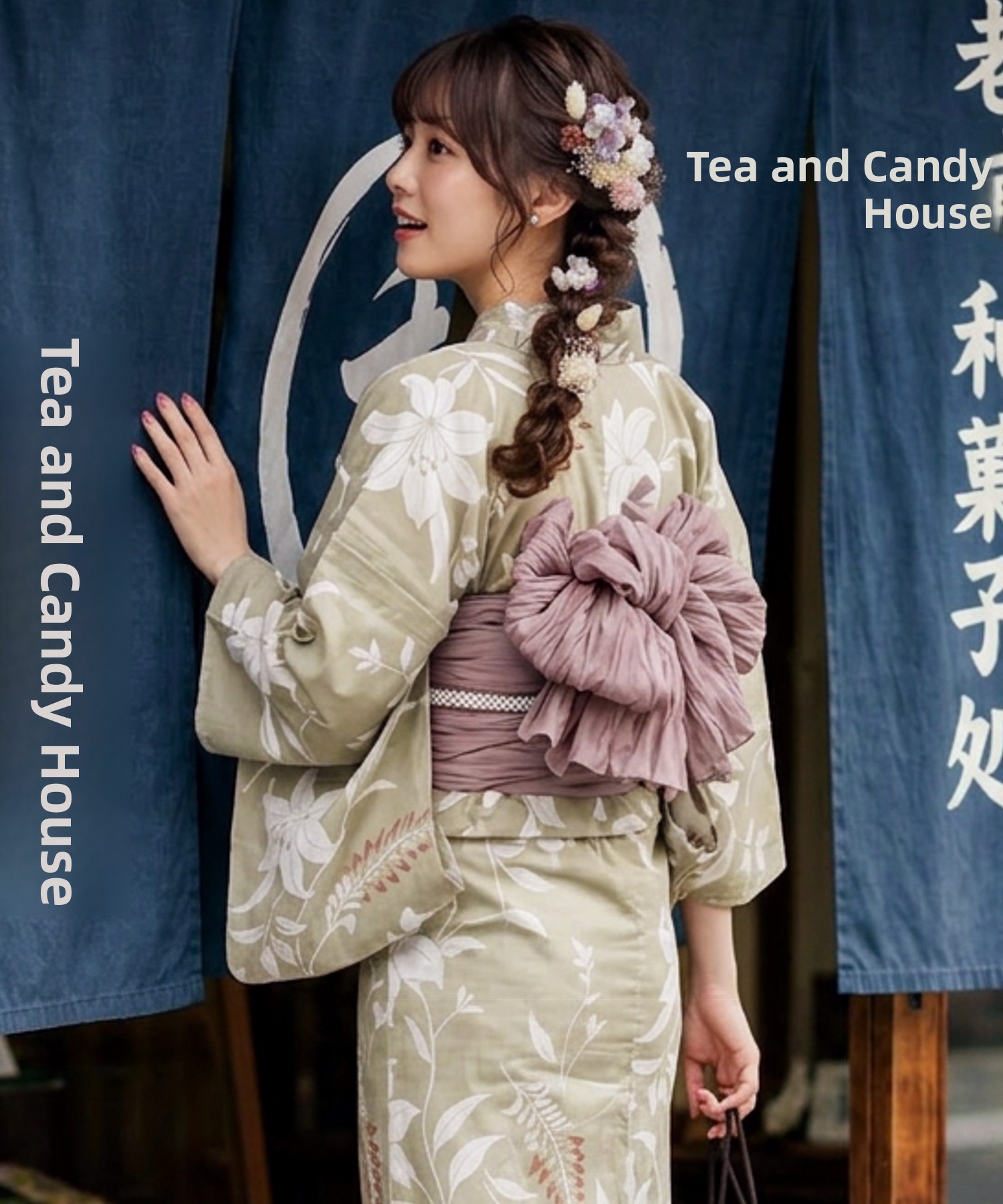 Traditional Yukata Kimono Cott - Summer Clothing Linen 评论和价格