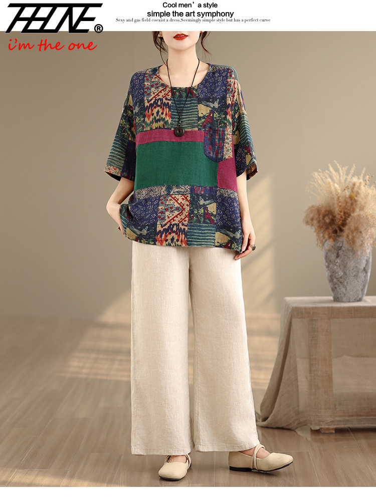 THHONE Plus Size Fashion Summe - Summer Clothing Linen 评论和价格