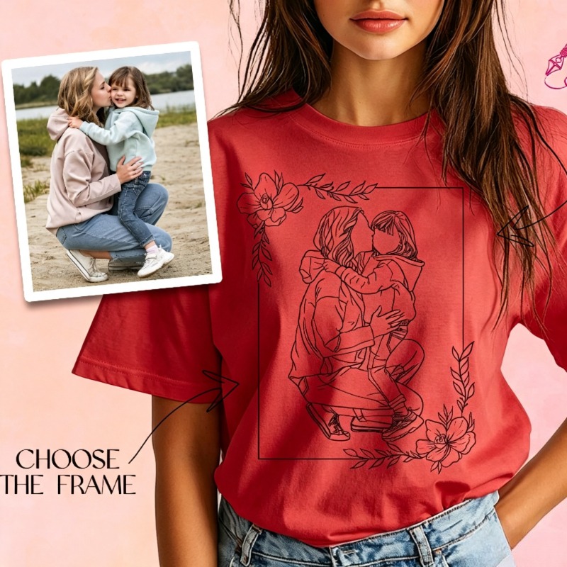 Custom photo T‑Shirt for kids  - Summer Clothing Pictures For Kids 评论和价格
