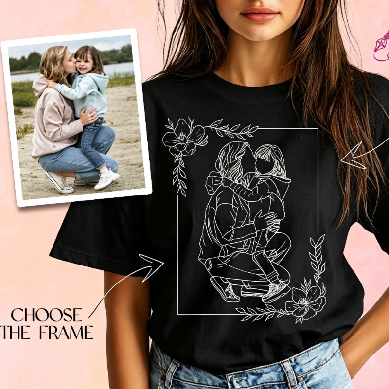 Custom photo T‑Shirt for kids  - Summer Clothing Pictures For Kids 评论和价格