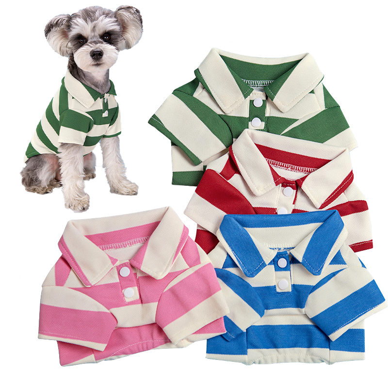 Pet Dog Polo Shirt Summer Dog  - Summer Dog Clothing 评论和价格