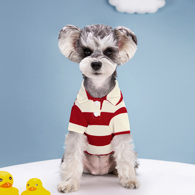 Pet Dog Polo Shirt Summer Dog  - Summer Dog Clothing 评论和价格
