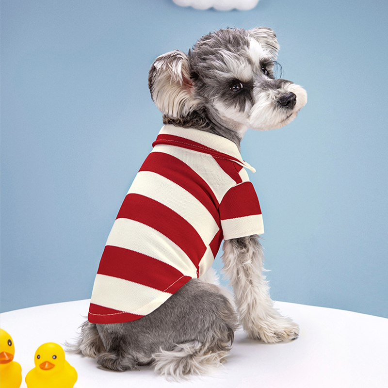 Pet Dog Polo Shirt Summer Dog  - Summer Dog Clothing 评论和价格