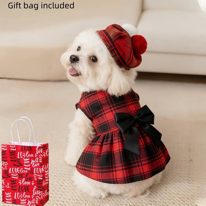 Pet Dog Clothes Plaid Shirt Su - Summer Dog Clothing 评论和价格