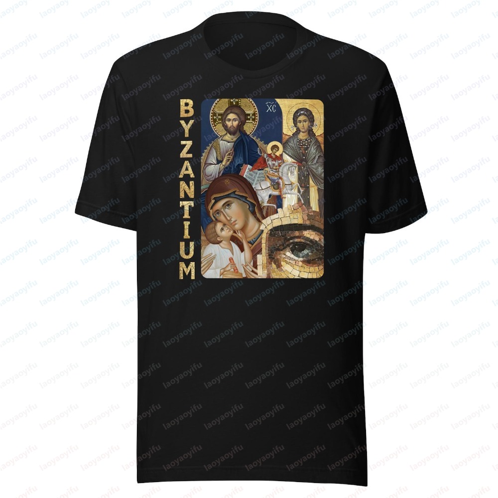 Byzantium Icon Unisex Print Te - Summer Clothing Ideas 评论和价格
