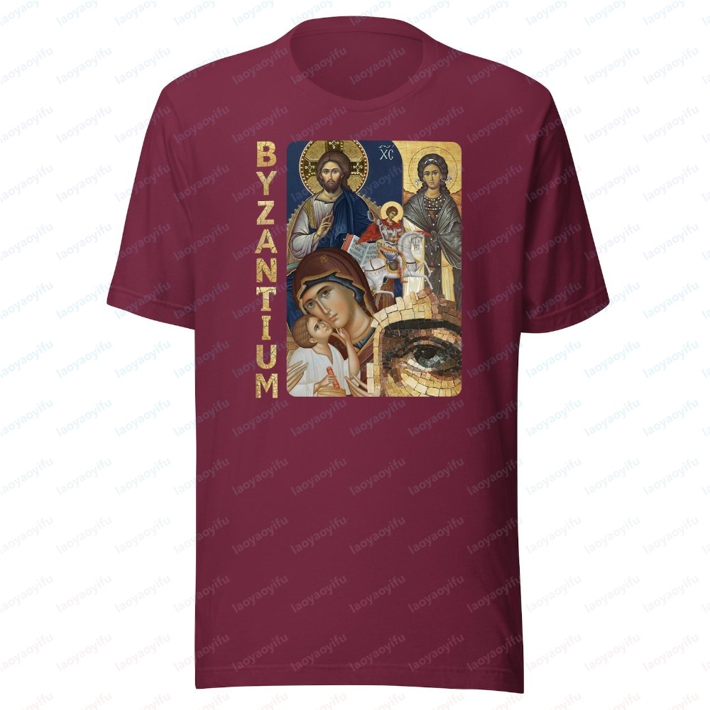 Byzantium Icon Unisex Print Te - Summer Clothing Ideas 评论和价格