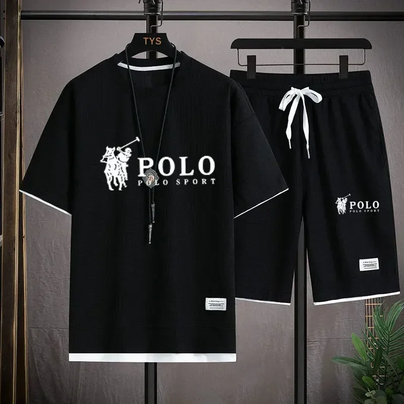2026 Men's Summer Waffle 2 Pie - Summer Gym Clothing 评论和价格