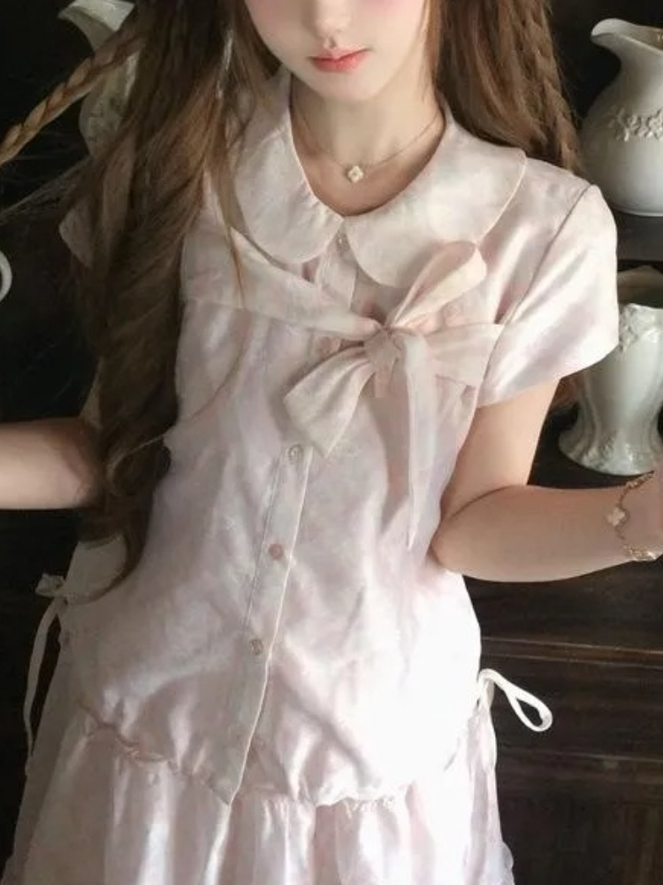 Japanese Vintage Sweet Bow Pet - Summer Clothing Bundle 评论和价格