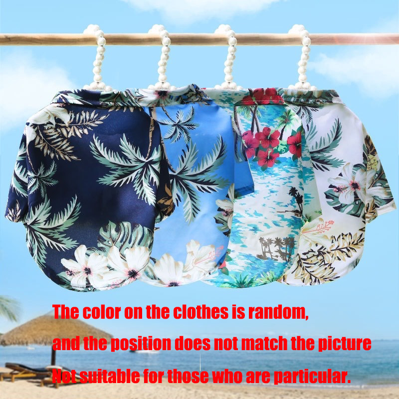 Hawaiian Style Pet Dog Clothe  - Summer Dog Clothing 评论和价格